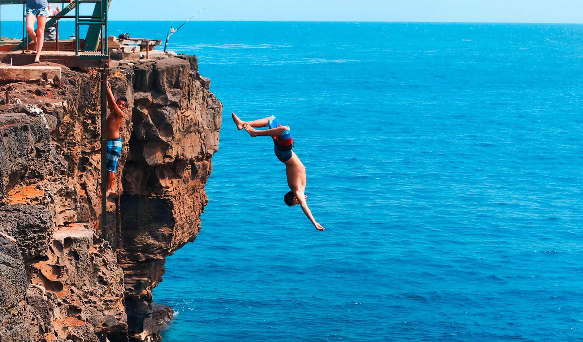 The Discipline Behind Cliff Jumping