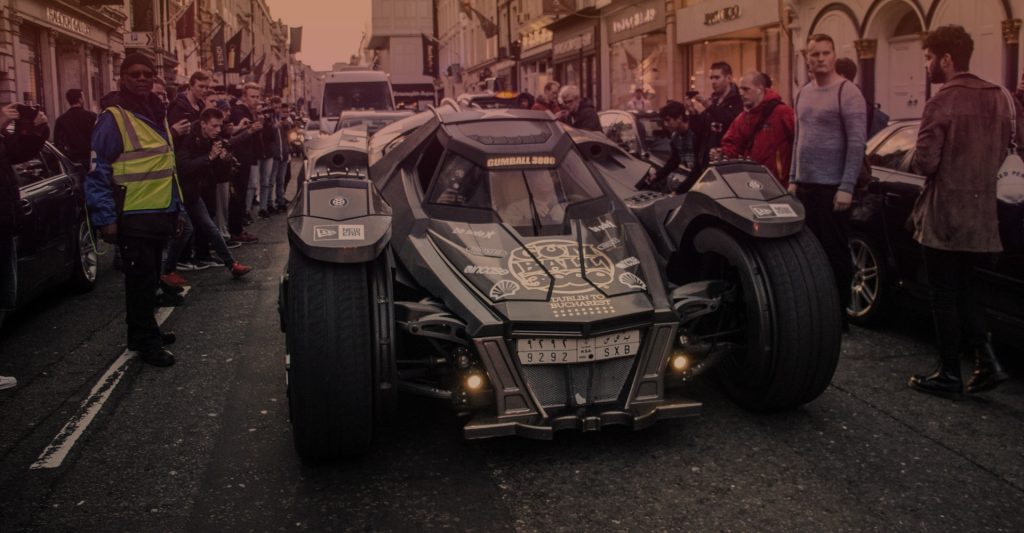 Gumball 3000 car Bat mobile