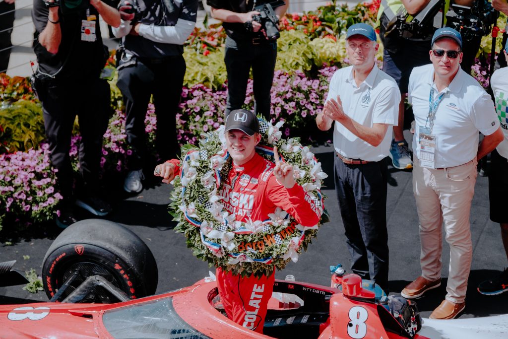 The Gumball rally at the Indy 500 race