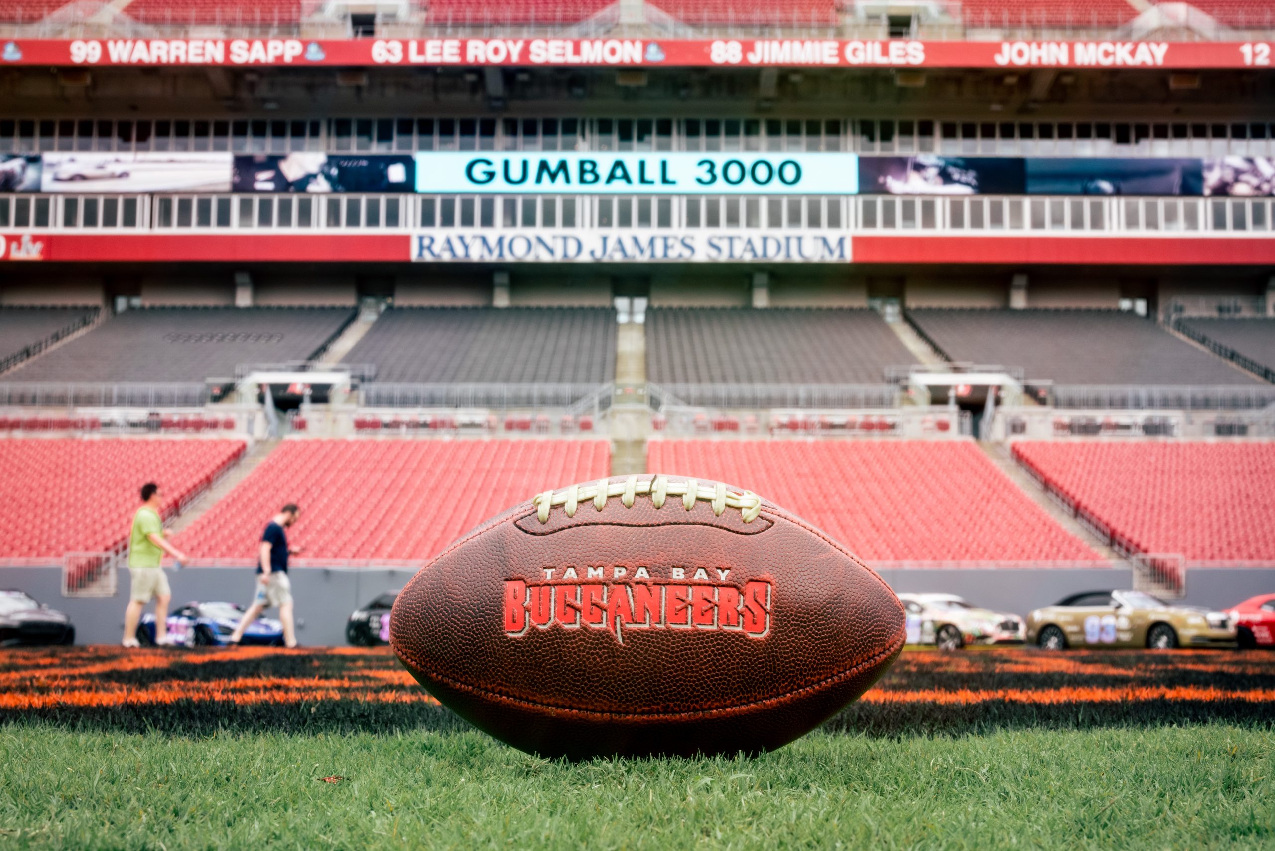 The Raymond James stadium for Gumball 3000