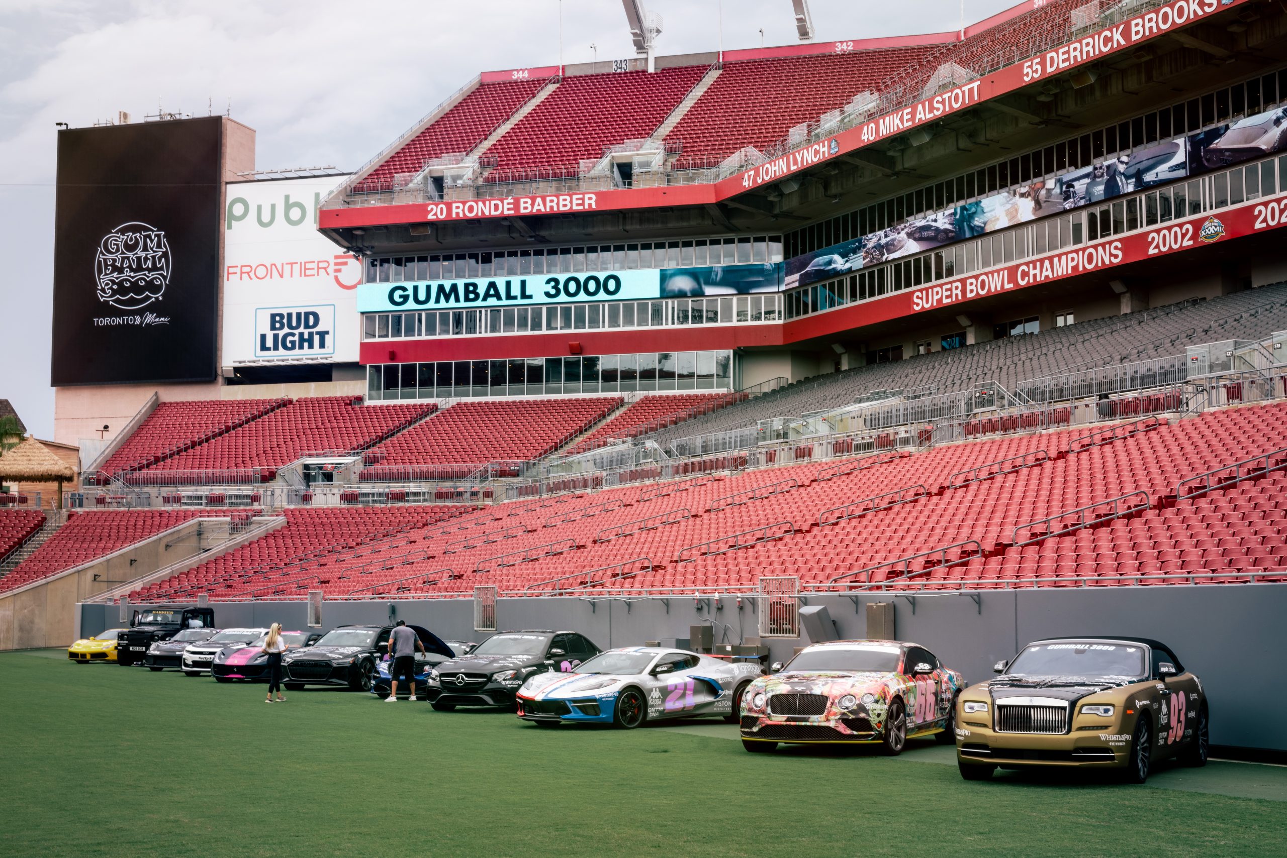 Raymond James Stadium and Gumball 3000