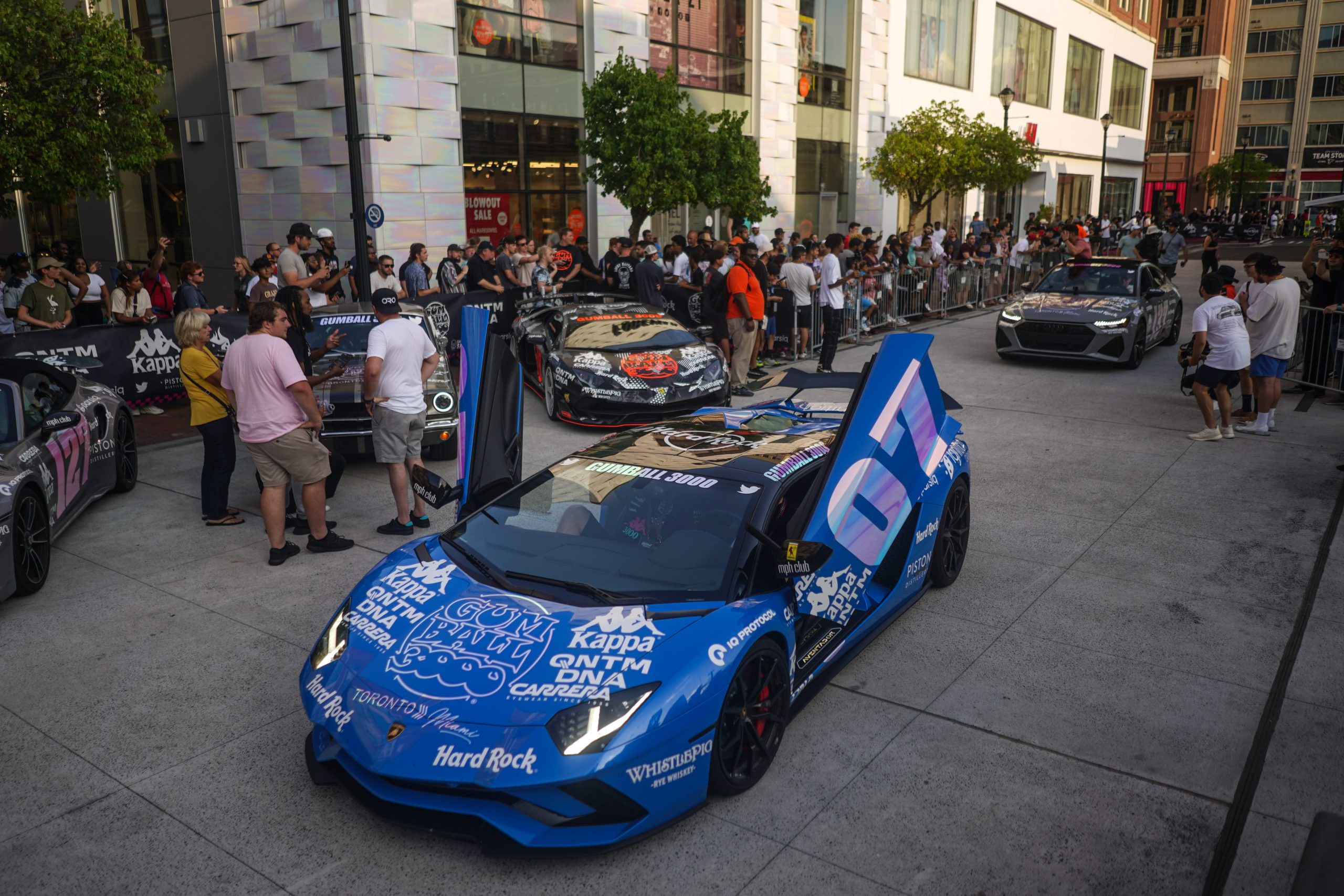 Atlanta grid for Gumball 3000 2022 